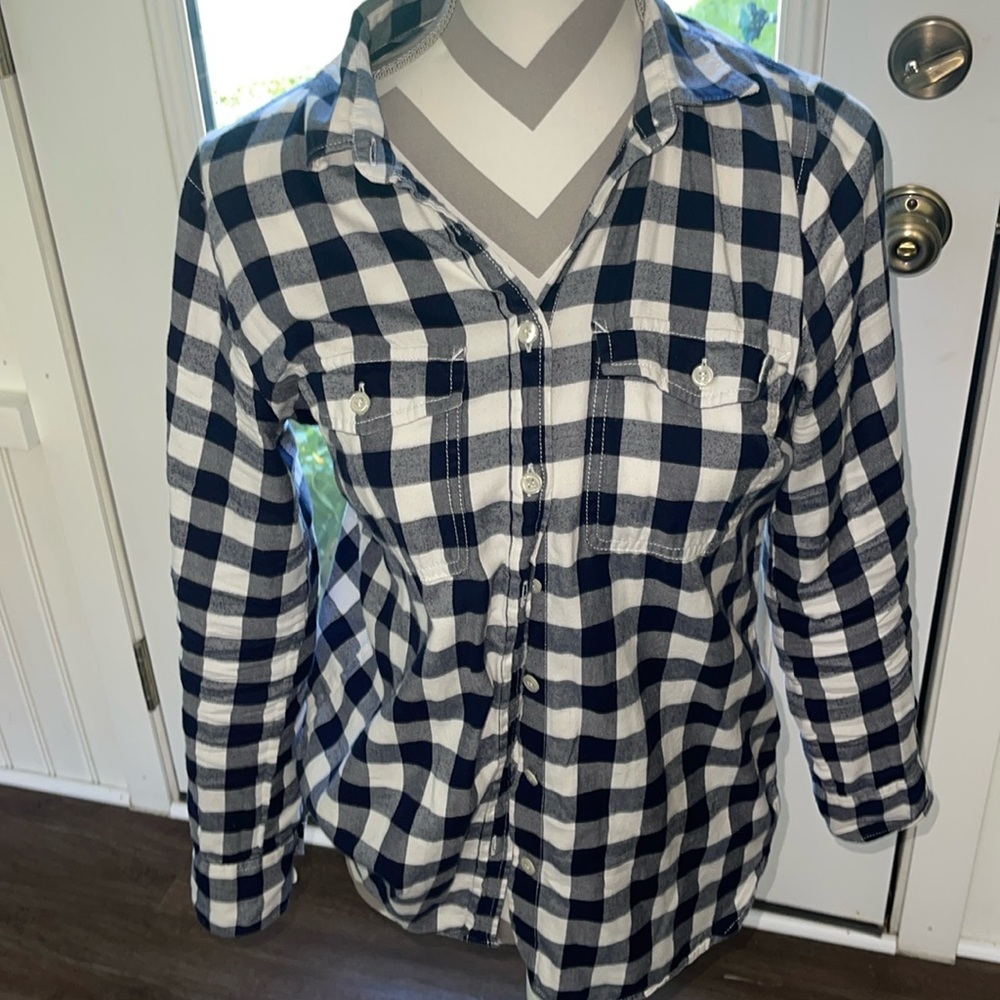 J. Crew button down flannel